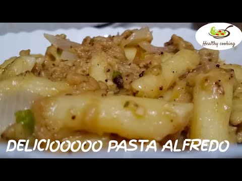 Pasta Alfredo | White Sauce Pasta | Italian Style white sauce pasta Recipe Pasta Alfredo | White Sauce Pasta | Italian Style white sauce pasta Recipe