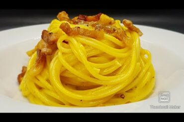 The Real italian Carbonara, (classic and authentic recipe)