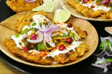 कुरकुरी और चटपटी आलू लच्छा चाट | Aloo Chaat Recipe | Roastie Chaat | KURKURI ALOO CHAAT for LOCKDOWN