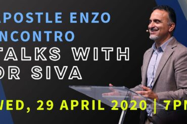 Enzo Incontro Talks With Dr Siva Live | Special Interactive Stream | Wednesday 29 April