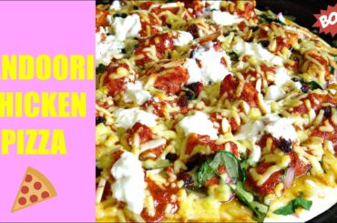 HOMEMADE TANDOORI CHICKEN PIZZA RECIPE
