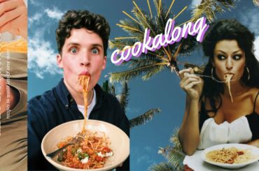 COOK WITH ME | zero waste pesto vs meat-free bolognese