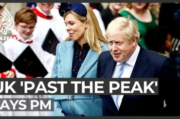 UK coronavirus toll nears Italy's, PM says nation 'past the peak'