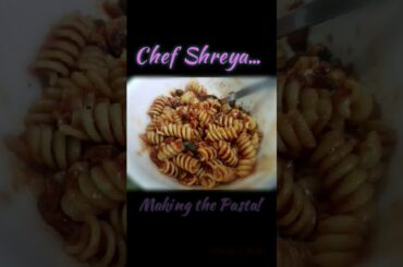 Chef Shreya Making The Pasta