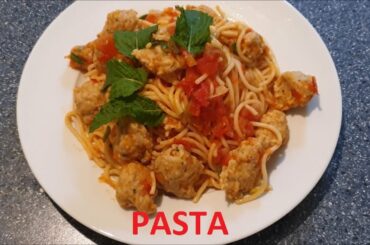 DIY Cooking easy Spaghetti | How to cook pasta with tomato sauce | Wie man einfach Pasta kocht