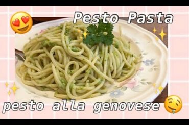 How To | EASILY cook Italian pesto pasta (Healthy and Affordable)