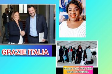 #COVID-19 👂€40,000 FROM ITALIAN GOVERMENT TO 20 NIGERIAN'S TO GO BACK TO NIGERIA