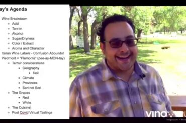 Virtual Wine Class |  Piedmont   April 29, 2020