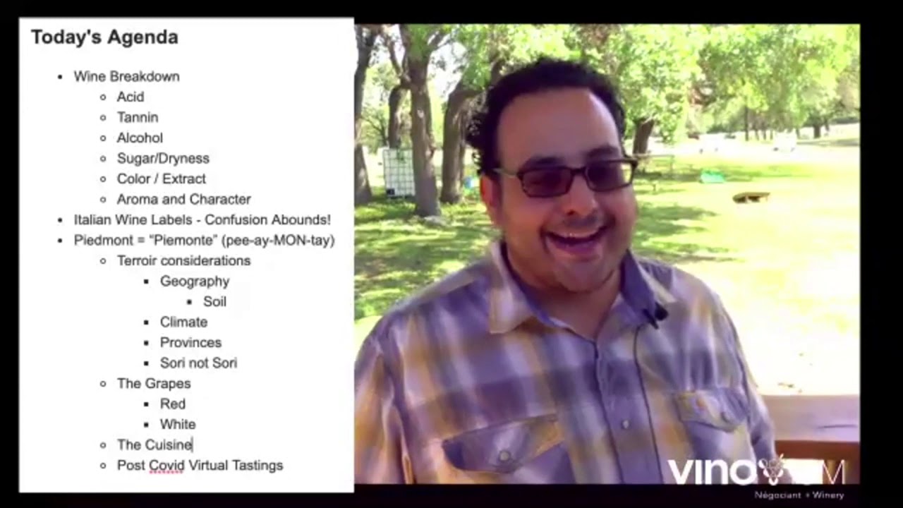 Virtual Wine Class | Piedmont April 29, 2020 Virtual Wine Class | Piedmont April 29, 2020