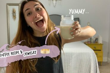 italian coffee recipe & my favorite jewelry pieces:)