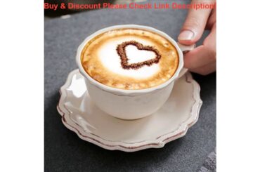 Coffee cup and saucer sets Ceramic cup  tazze colazione colorful Handpainted cup Creative Vintage