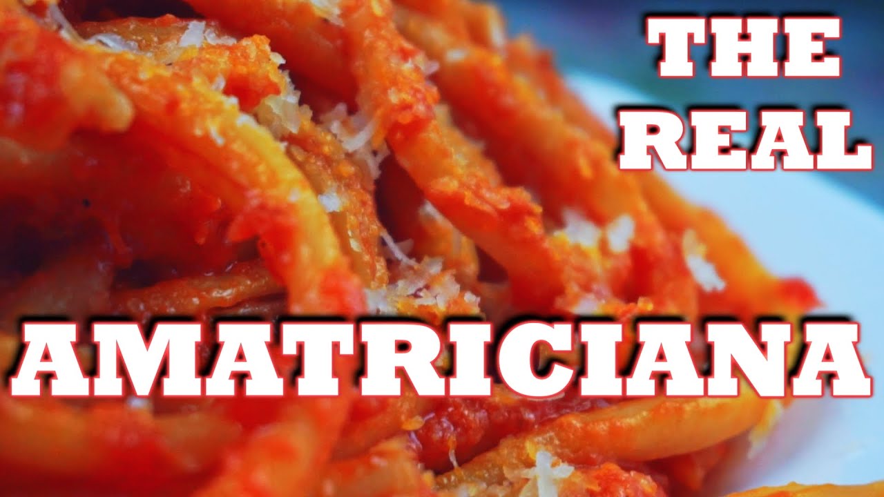 How To Make Real Amatriciana Italian Recipe How To Make Real Amatriciana Italian Recipe