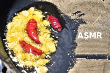 【ASMR】Spaghetti aglio🧄, olio e peperoncino🌶️ with a lot of garlic😋💕【4K】