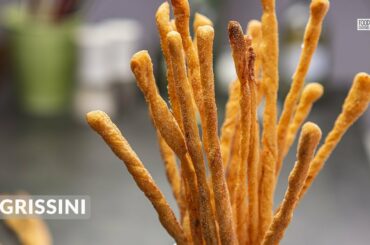 Parmesan and Chilli Grissini | Italian Breadsticks | Food Channel L Recipes