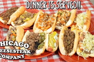 Chicago Cheesesteak Sandwiches Challenge!!