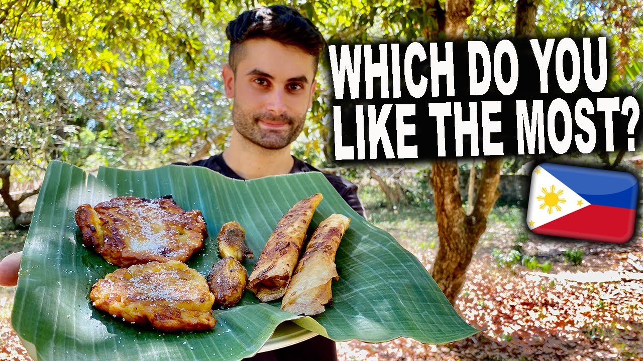 Italian Cooking Filipino Mirienda! Turon, Maruya, Banana Cue Italian Cooking Filipino Mirienda! Turon, Maruya, Banana Cue