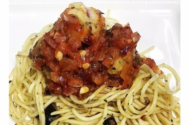 Italian Sauce with Cheese balls | Italian style food | Sauce recipe