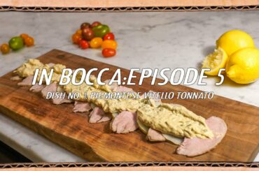 Italy In Bocca episode 5 🍅 How to make Vitello Tonnato from these rare Italian Cookbooks