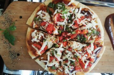 Pizza recipe |pan pizza | home made pizza |Chef suresh chinnaswamy | kids kitchen |kids pizza.