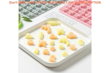 Deal QQ Sugar moldes de Silicone Mold Chocolate Gummy Cake Candy Ice Cube Tray Mold Cake Baking Dec