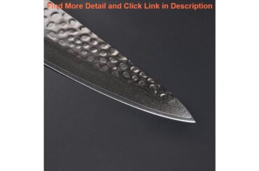 Deal 8inch Chef Knife VG10 Damascus Steel Gyuto Knive Professional Kitchen Knife Slicing Sushi Fill