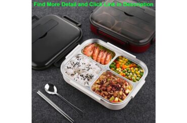 Best New Food containe Portable Stainless Steel Lunch Box Japanese-style with Compartments Leakproo