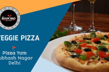 Veggie Pizza || Pizza Yum || Subhash Nagar || Delhi || bhukkadbros
