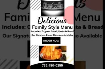 Monticello at Red Bank Italian Restaurant