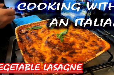 How to make easy vegetable lasagne with an Italian. Parmigiana made easy.