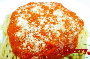 Espagueti Rojo Receta Italiana Original/ Red Spaghetti Original Italian Recipe