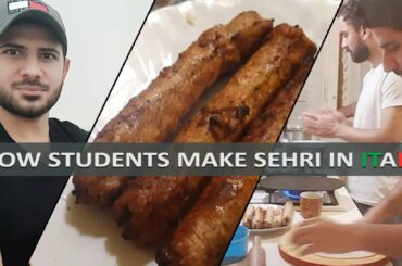 How students make sehri and iftari in Italy part 1. || Student's life in Italy || Mohammad Ali