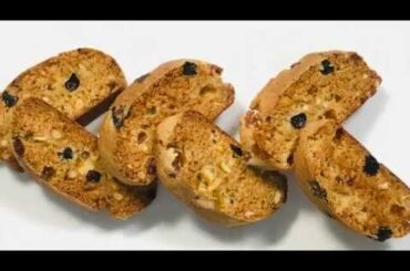 BISCOTTIS  ITALIAN  WITH PINE NUTS -  SIMPLE AN EGG LESS VERSION