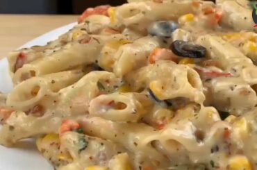 White Sauce Pasta Ramzan Iftari recipe with ingredients | Good Food | Ramzan Recipe No. 6