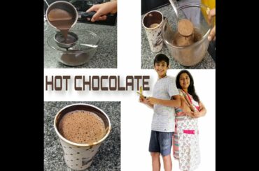 Best, Simple, Tasty, Thick, Italian Hot Chocolate recipe I Minimal ingredients I Under 15 minutes