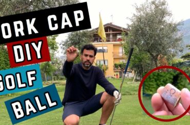 Cork Cap Golf Ball | DIY Practice Golf Ball | Works like a Birdie Ball