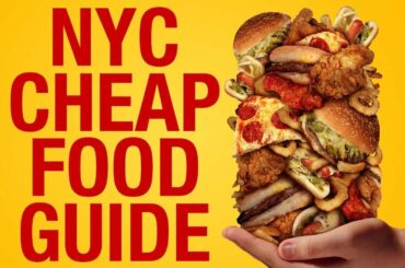 NYC CHEAP Food Guide- 13 AFFORDABLE Places That Taste GOOD in New York City !
