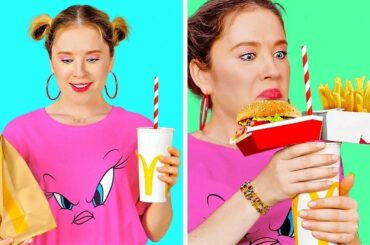 TRUCCHI PER GLI AMANTI DEL FAST FOOD | Trucchi per il Fast Food e Situazioni Esilaranti col cibo