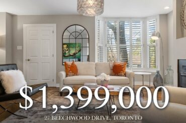 $1,399,000 - Luxury And Nature Come Together Brilliantly - 27 Beechwood Drive, Toronto