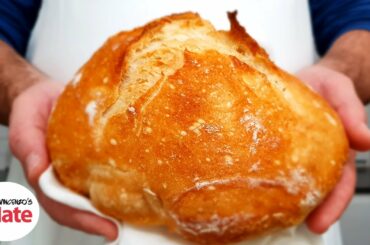 Easy Homemade Artisan NO KNEAD BREAD