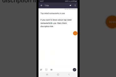 Top rated restaurants in usa