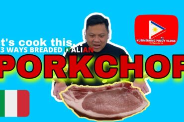 PORK CHOP - Breaded pork chop 3ways Italian style(2020) Braciola di Maiale Impanata...