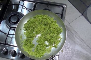 italian cuisine recipes "Risotto with wild asparagus"from italian family