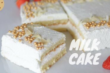 Italian Cake TORTA KINDER PARADISO recipe - طريقة تحضير كيك ايطالي بالحليب