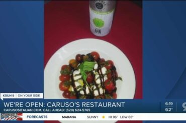 Caruso's sells takeout Italian fare