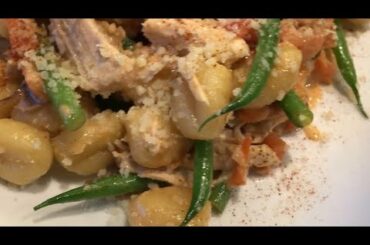 CookingWithTheArtShow - Gnocchi With White Wine Cream Sauce | SnapChat Series