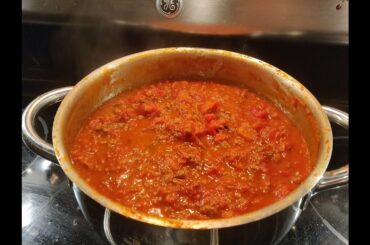 RAGU - Home-made Ragù from scratch from THE ITALIANS