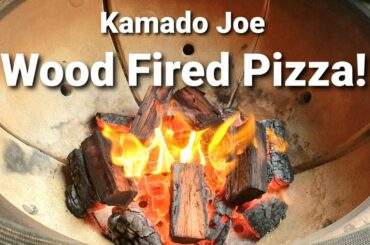 Wood Fired Pizza in the Kamado Joe (With DoJoe Attachement)