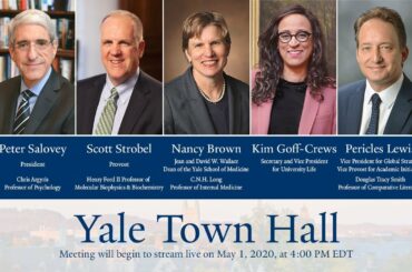 Yale Town Hall – May 1, 2020