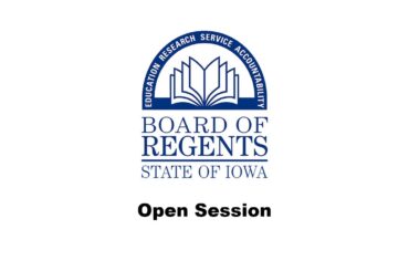 Iowa Board of Regents Meeting April 30th, 2020