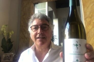 Alessandro Alì degustazione Trebbiano Spoletino - Lungarotti